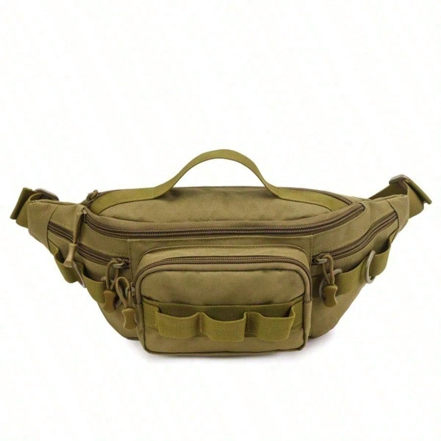 Fishing Backpack - タクティカルパック、小型釣り道具バッグ ウエストバッグ ポータブル釣り収納ウエストパック アウトドアフライフィッシング ハイキングバッグ