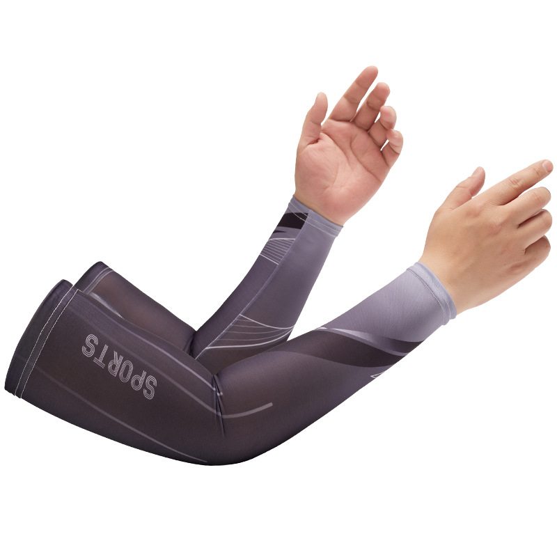 Fishing Gloves - サイクリングアイススリーブ男性用サマースポーツ紫外線防止カフ運転日焼け防止アームスリーブハイキングカラフルな釣り