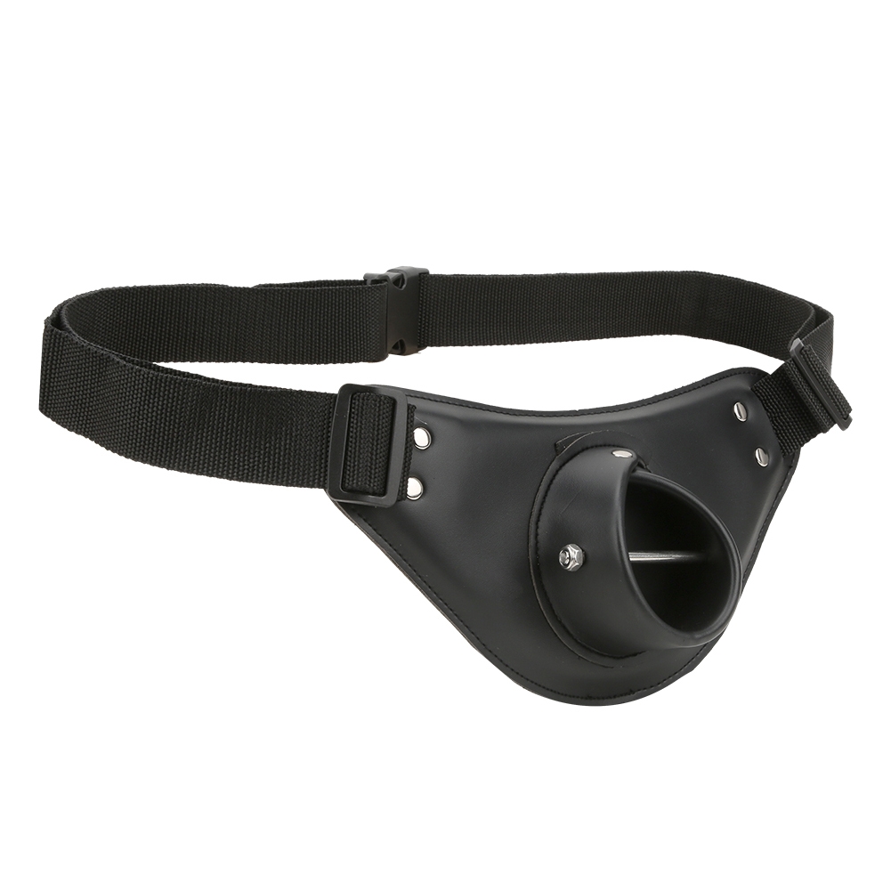 Fishing Belt - 黒色PUレザー製調整可能回転式釣り用ウエストベルト（ロッドホルダー付き）プロ釣り師用釣り竿アクセサリー
