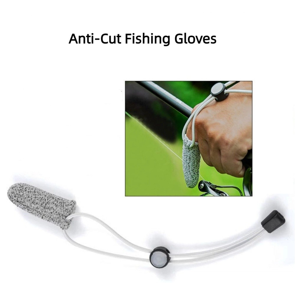 滑り止め釣り用シングルフィンガーグローブ 通気性 耐摩耗性  - Fishing Gloves のレビューと価格