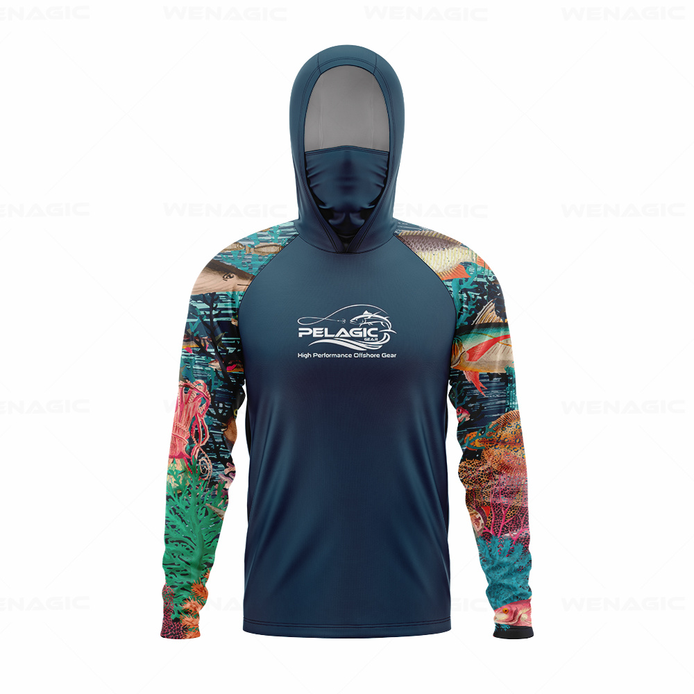 男性用長袖Tシャツ,釣り服,UV保護 - Fishing Shirt Uv Protection のレビューと価格