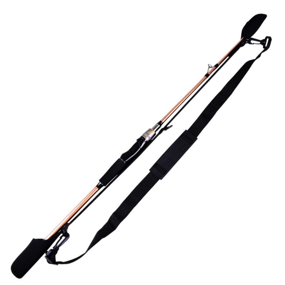 ポータブル釣竿収納袋調節可能な釣竿ショルダーベルト釣竿ベルト - Fishing Belt のレビューと価格