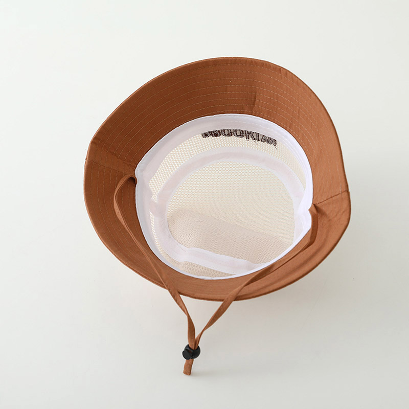 文字刺繍入りベビーサンハット 夏用メッシュ通気性 男の子女の - Fishing Hat のレビューと価格