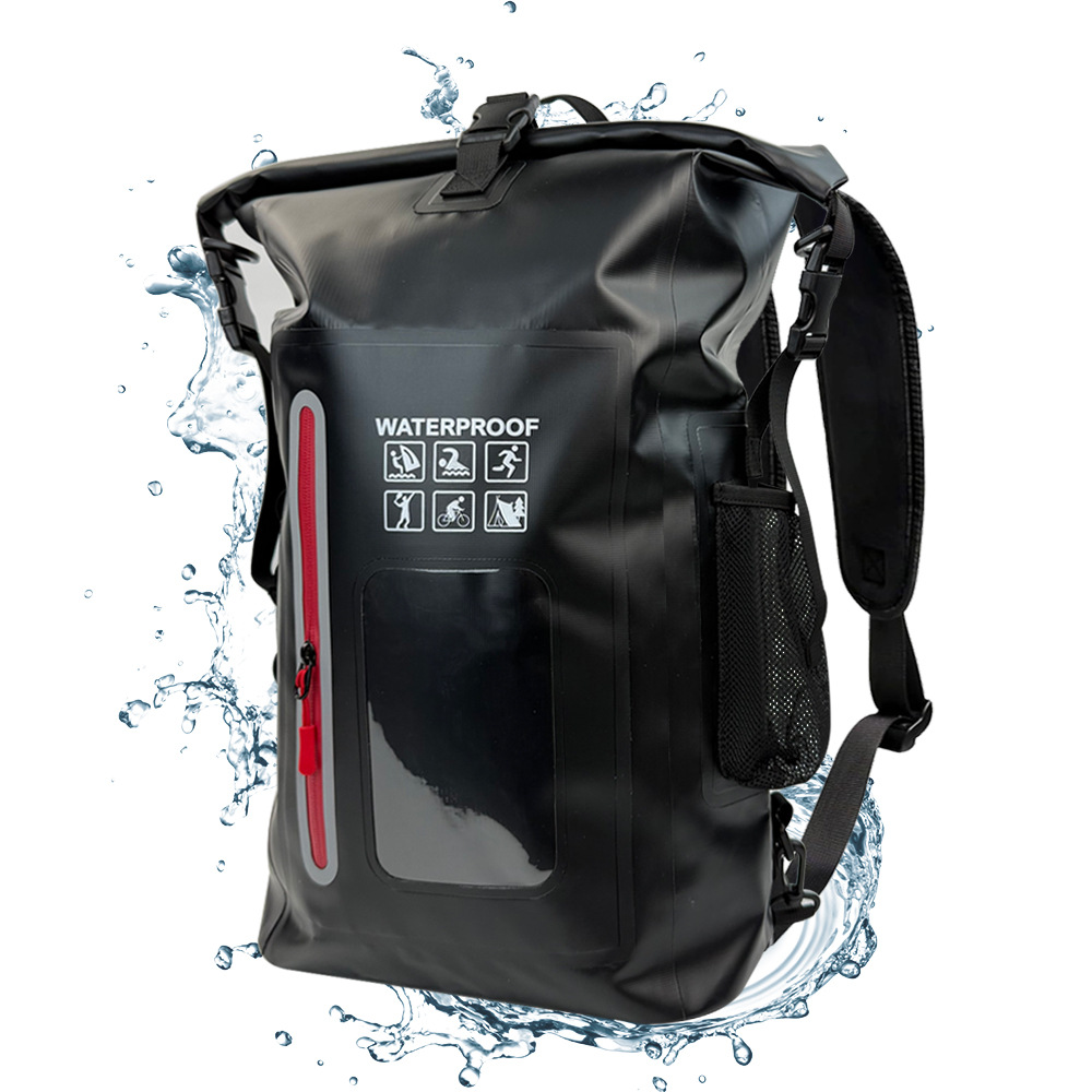 25L 防水ドライバッグバックパックアウトドアスポーツハイキ - Fishing Bag Waterproof のレビューと価格