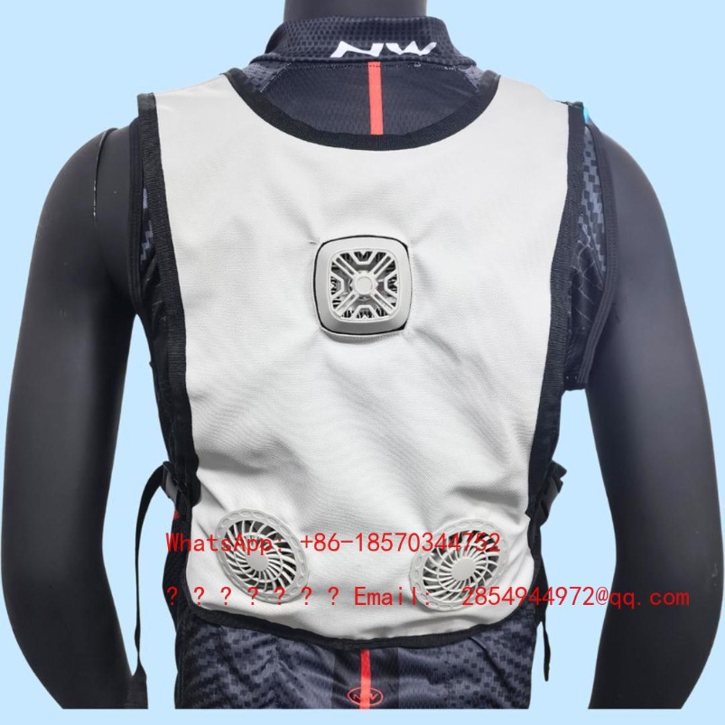 夏用防護服冷却熱中症ベスト半導体冷却アウトドアサイクリング登 - Fishing Vest のレビューと価格