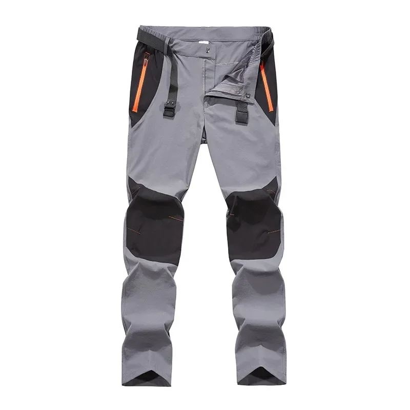 新しい男性防水カーゴパンツメンズ夏速乾長ズボン男性アウトドア - Fishing Pants Waterproof のレビューと価格