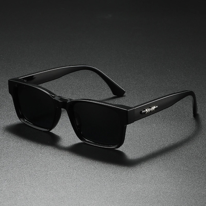 品質の高いメンズスクエア偏光サングラス、メタルコアサングラス - Fishing Sunglasses Polarized のレビューと価格