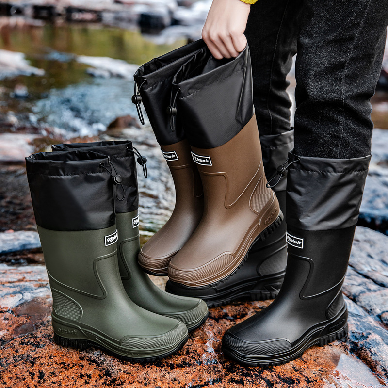 メンズ防水釣り用デリバリーライダーレインブーツ、耐久性のある - Fishing Waders のレビューと価格