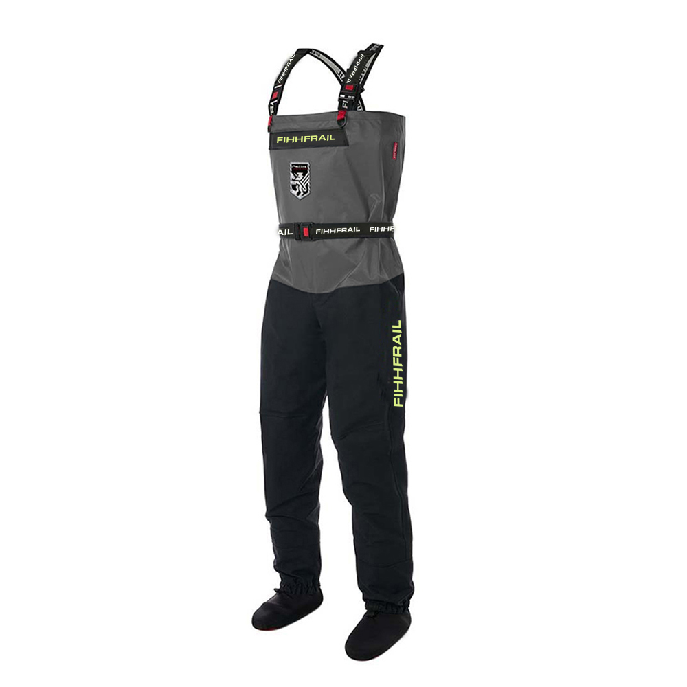 防水ネオプレン製メンズフィッシングパンツ、3色展開ウェーダー - Fishing Waders のレビューと価格