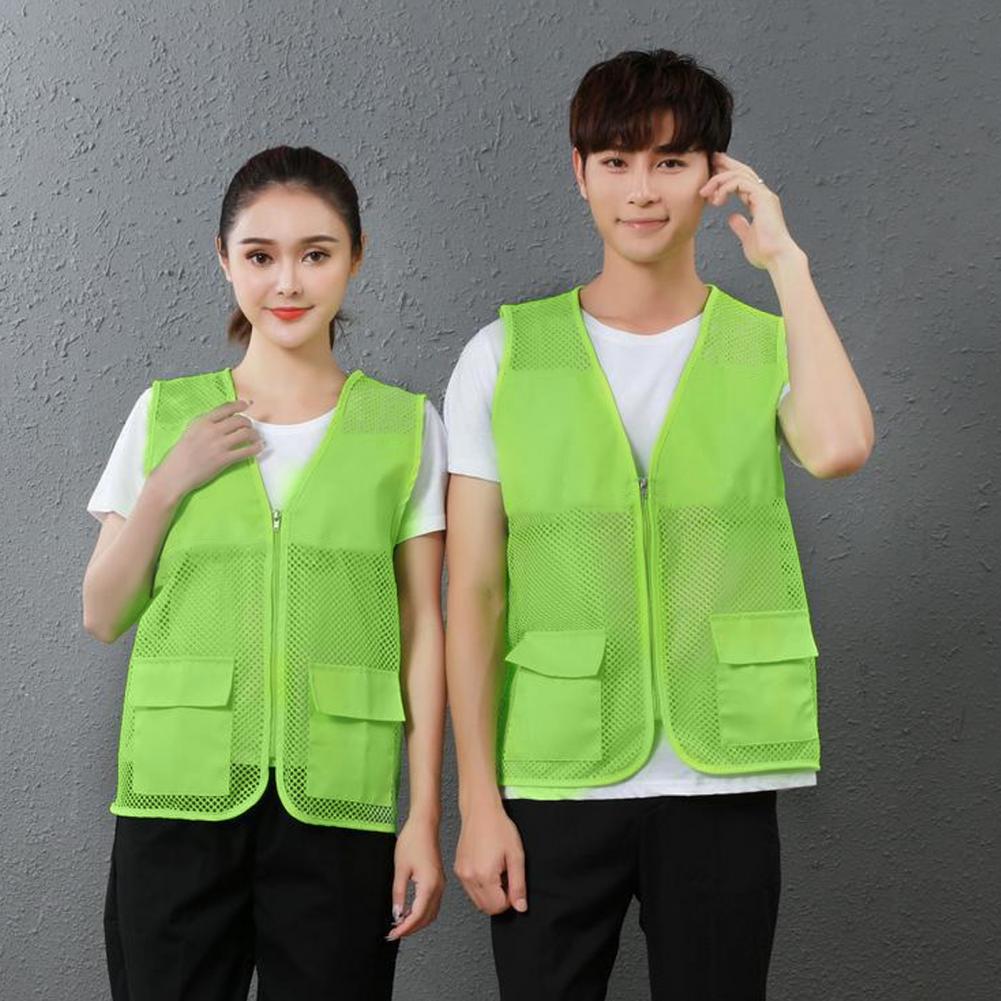 フィッシングベスト 中空ジッパー前立て ダブルポケット Vネ - Fishing Vest のレビューと価格