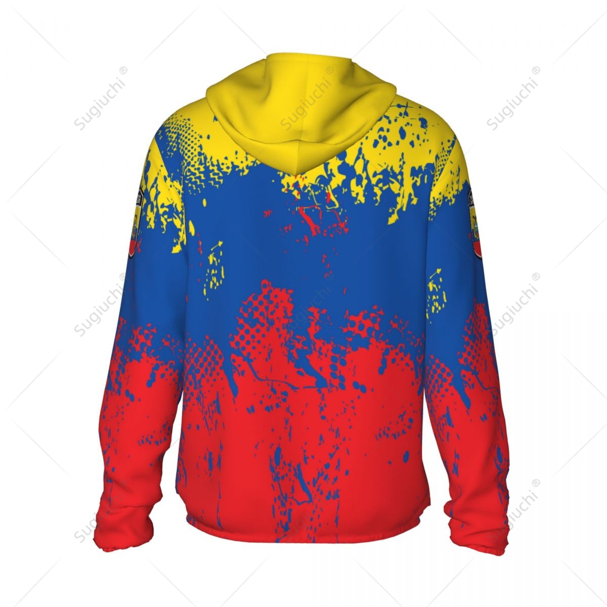 エクアドル国旗日焼け止めパーカー日焼け止め服釣りサイクリング - Fishing Hoodie のレビューと価格