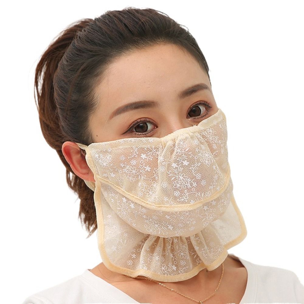 女性、釣り、日焼け止め、屋外、耳の顔、顔、ネックスカーフ、ア - Fishing Mask Sun Protection のレビューと価格