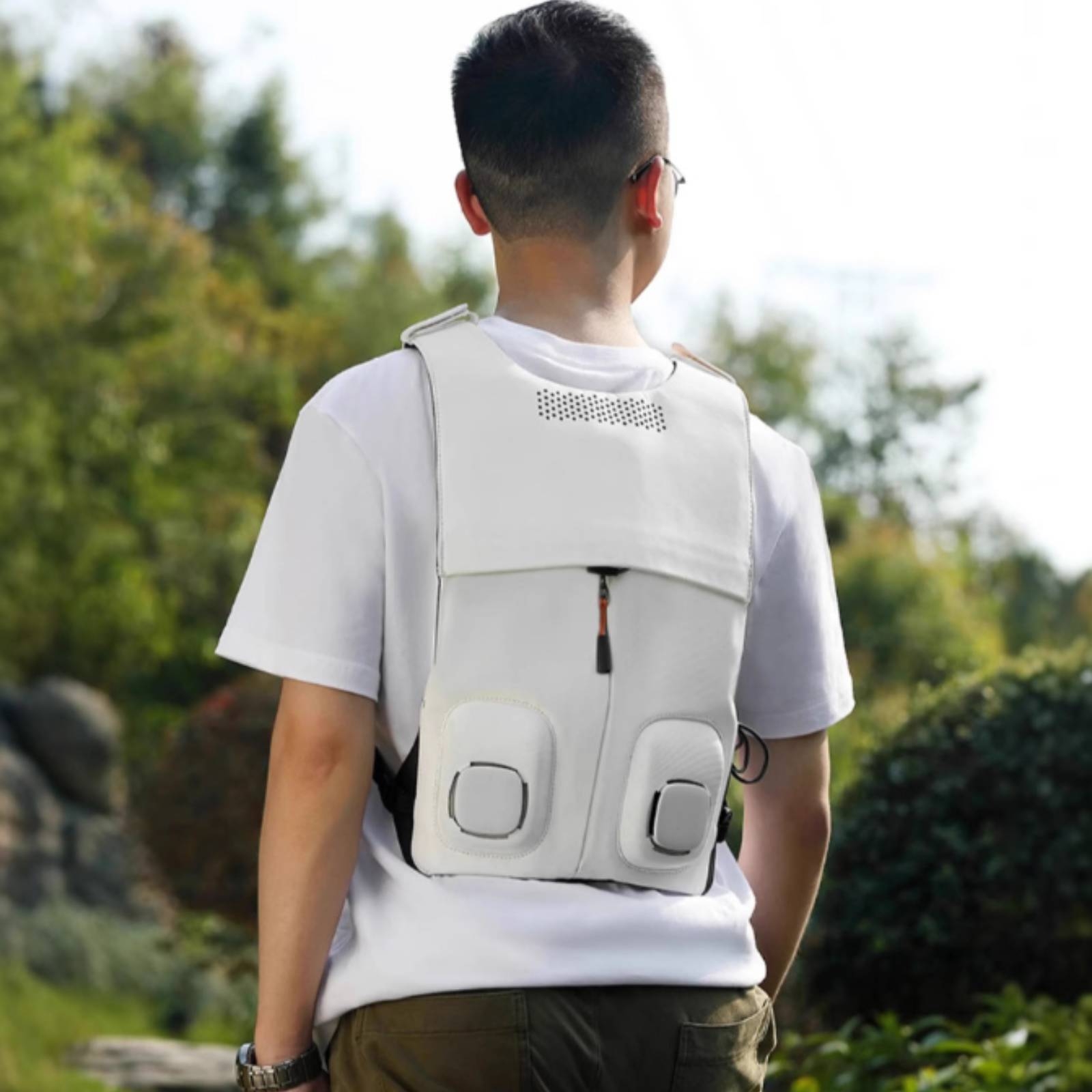 ショルダーストラップ付き冷却ベスト 軽量冷却バックパッド ス - Fishing Vest のレビューと価格