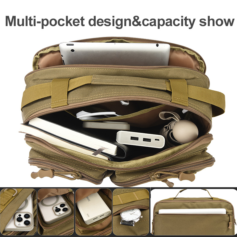 トレッキング戦術ハンドバッグショルダーバッグキャンプ男性ハイ - Fishing Belt のレビューと価格