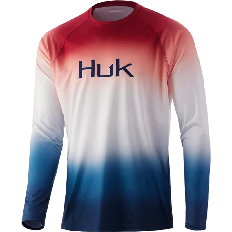 Huk メンズ長袖フィッシングシャツ UV 保護迷彩柄吸湿発 - Fishing Shirt Uv Protection のレビューと価格