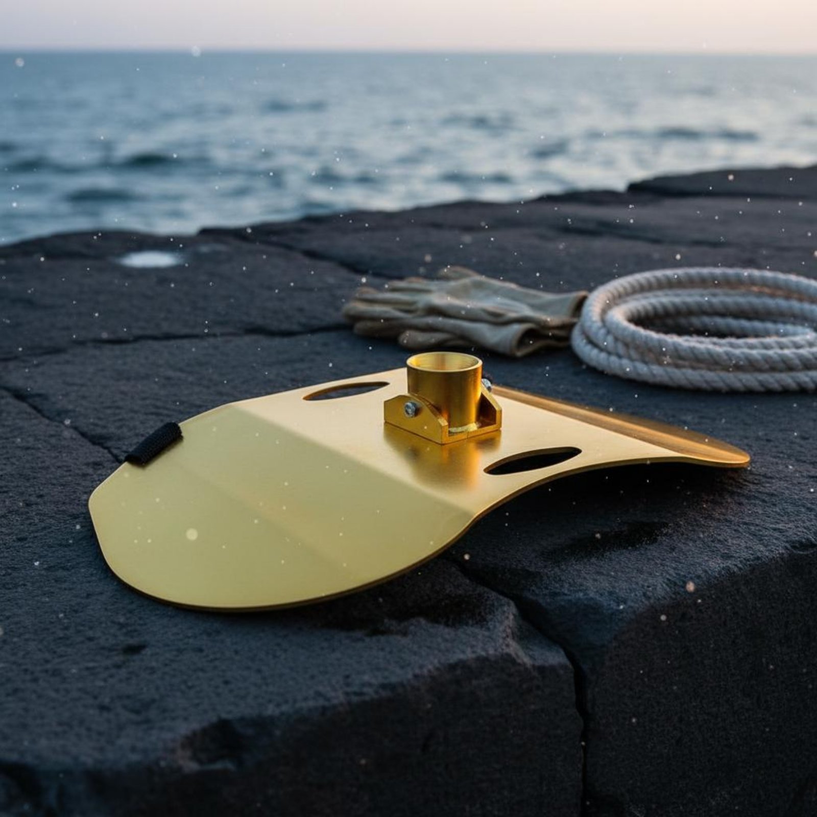 ベリーロッドホルダー ハンドスナップレス アルミ製釣り竿ベル - Fishing Belt のレビューと価格